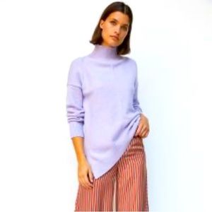 Antropologie MAEVE CRYSTAL TUNIC SWEATER
Style No. 4114529100109
Color: LILAC